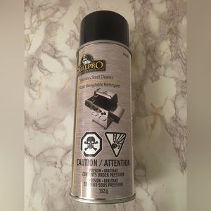 Brand New 312g Stainless Steel Cleaner Aerosol Can